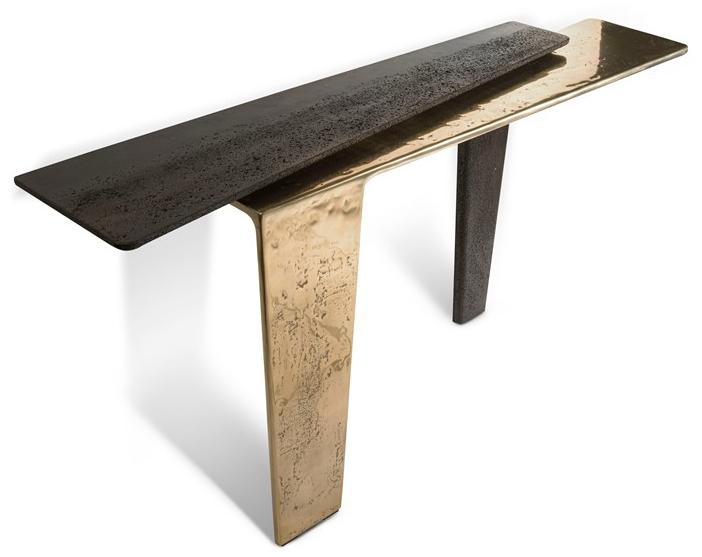 Visionnaire Прямоугольная консоль из бетона Lego sun-id-1362677 - Вид №1