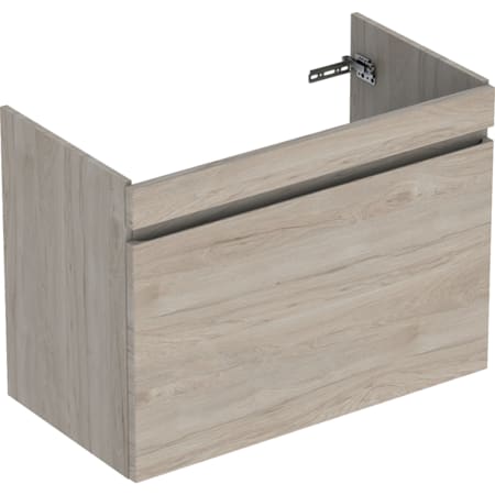 501.906.JR.1 Шкафчик для раковины Geberit Renova Plan, с одним выдвижным ящиком и одним внутренним выдвижным ящиком Geberit  - Вид №25