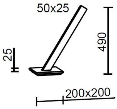 Brillamenti Настольная лампа из алюминия Mithra Mit.nnn.co.a.to.fs - Вид №2