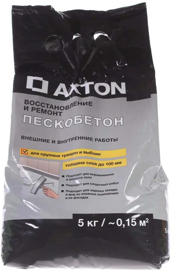 81946341 Пескобетон M300 Axton 5 кг STLM-0014409