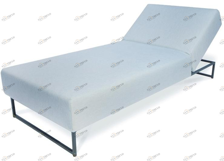 FISCHER MÖBEL Садовая кушетка с откидной спинкой sunbrella® Flora 2827as