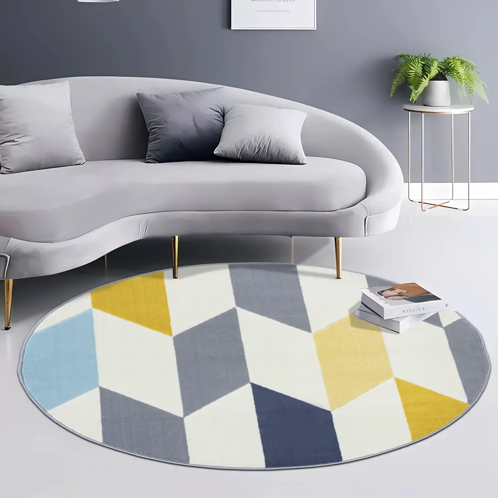 Ковер полипропилен Inspire Oasis 83404_22 круг ø133 см 86864051 STLM-2136207 