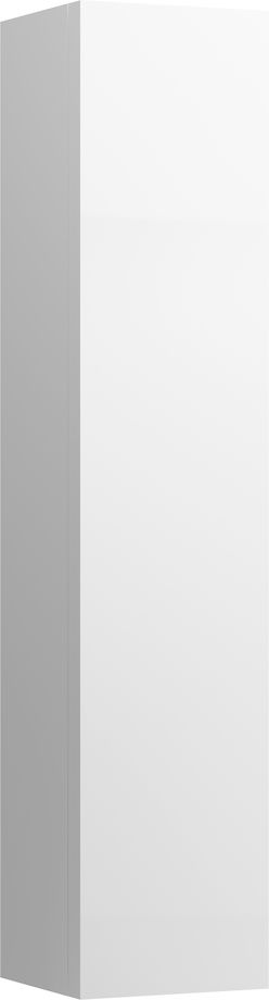 H4082880336421 Высокий шкафчик, 1 дверца, крепление на петли справа, 4 стеклянные полочки LAUFEN PRO