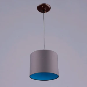 Светильник подвесной Арат 1 лампа 4 м² цвет черный