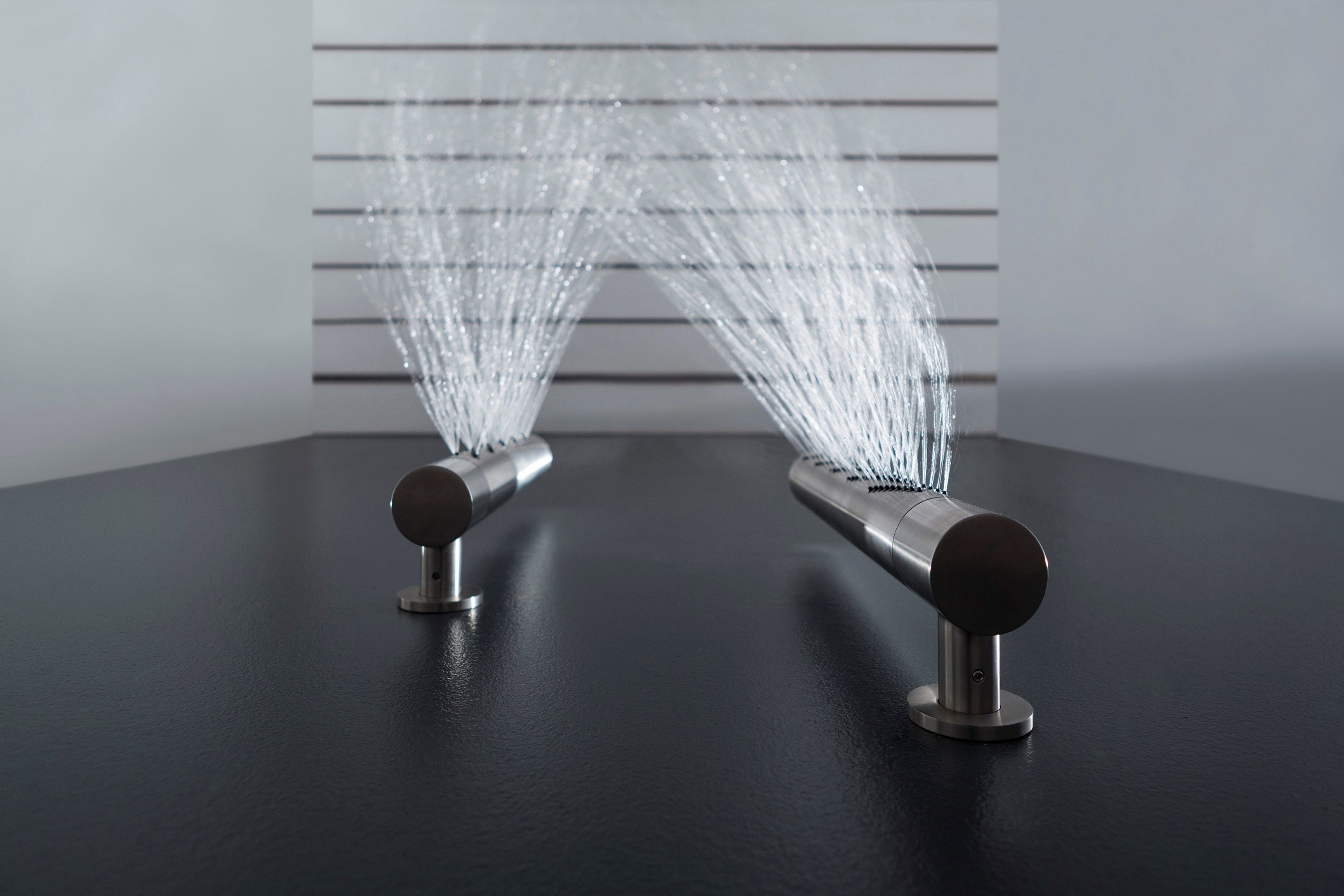 Смеситель для душа с 2 отверстиями из нержавеющей стали Zazzeri Z316 MONO ARCH-00066946 - Вид №2