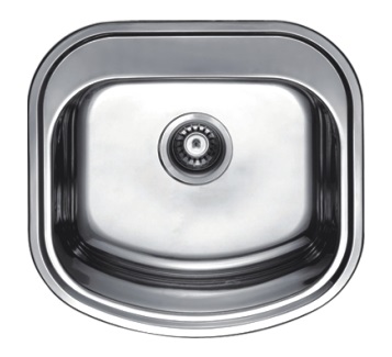 HB4749 Кухонная мойка , полированная сталь Haiba  - Вид №1