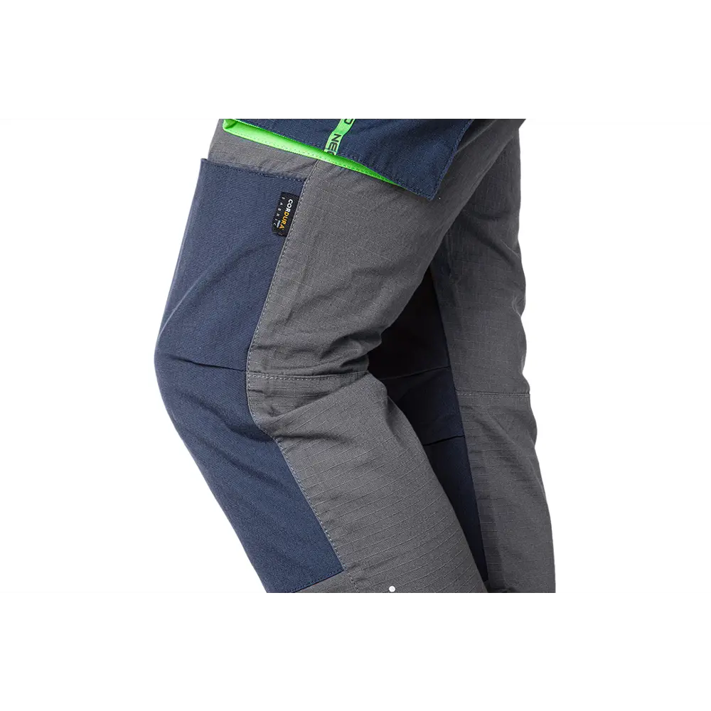 Брюки рабочие Neo Tools Premium серые/темно-синие/зеленые хлопок размер S рост 175-178 STLM-2189710 - Вид №3