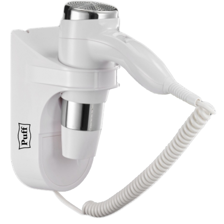 1600 Puff Фен настенный Пластик ABS Puff 1600 Белый белый 