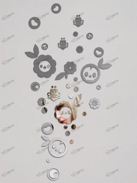 Moustache Настенное зеркало sun-id-1353059