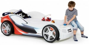 Кровать машина ABC-KING La-Man NEW красный (190*90)