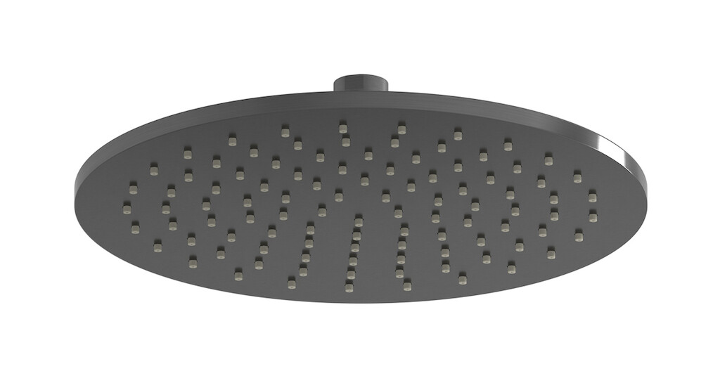 Верхний душ круглый диам.250 WE ARE IB ma025cs Brushed Black Chrome Monamour 