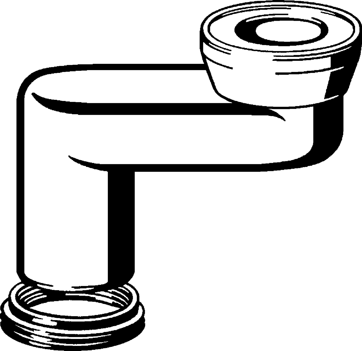 Системная техника  Аксессуары/запасные части  Принадлежности для дренажной техники  Патрубки со смещением VIEGA 484 354 Модель 8090.2 Santreyd  - Вид №1