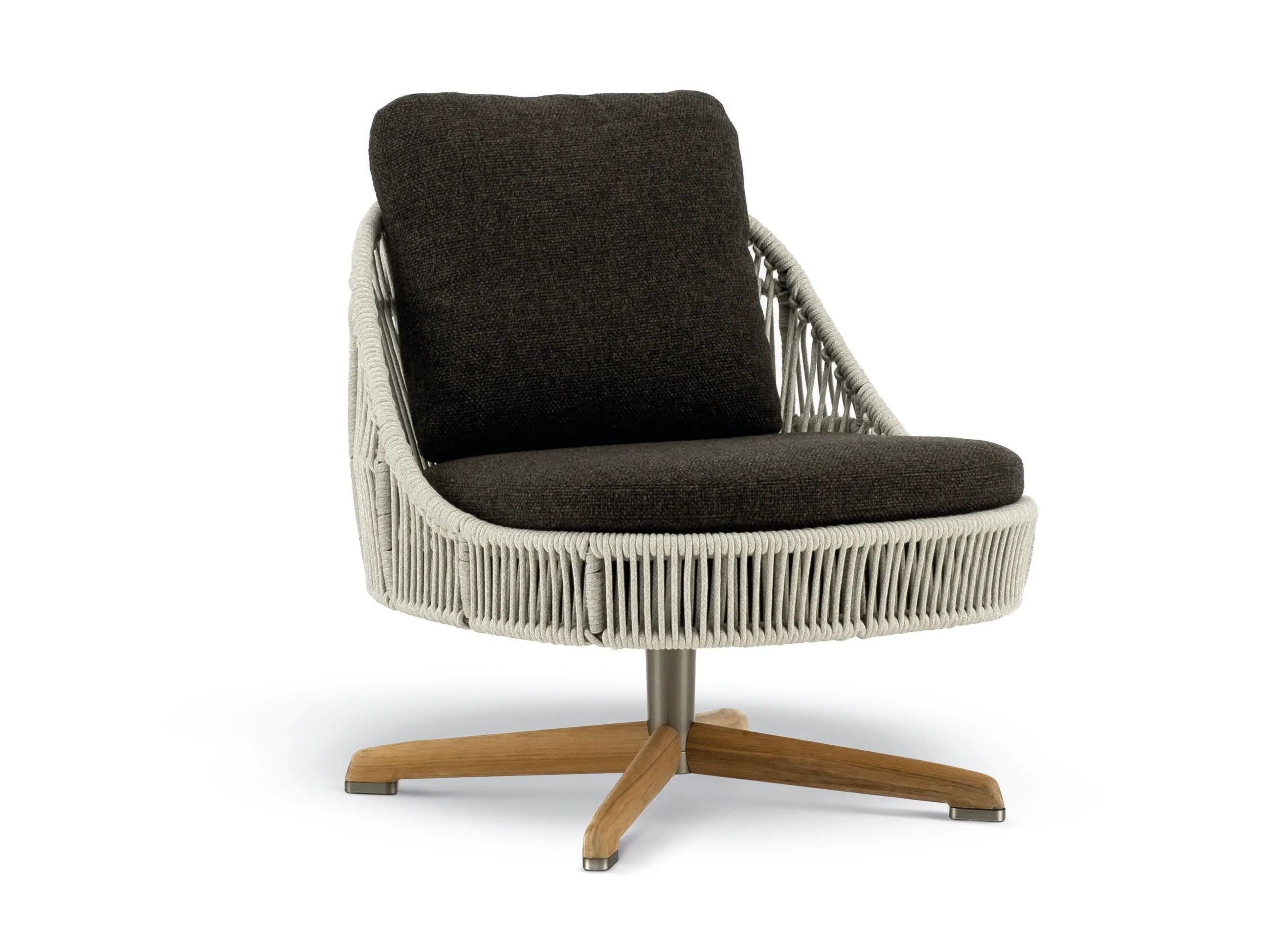 Кресло с мягкой веревкой Minotti SENDAI CORD OUTDOOR ARCH-00065371