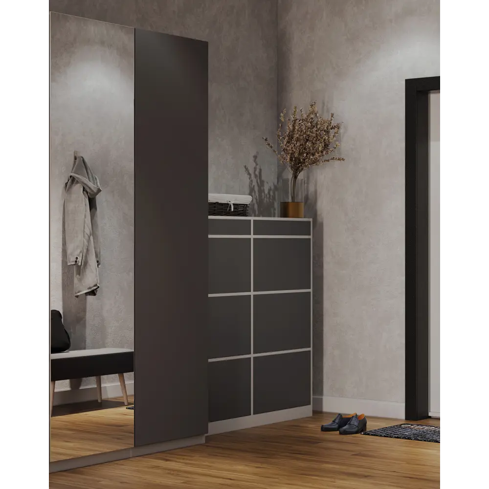 Фасад откидной 60x39.3 см ЛДСП цвет графит 84130503 STLM-2089246 Santreyd  - Вид №5