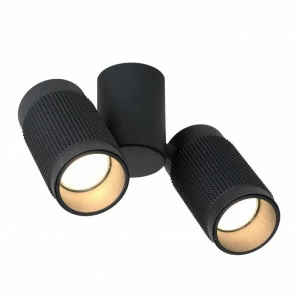 Спот потолочный светодиодный на 2 лампы черный Kinescope 2452-2U FAVOURITE KINESCOPE 00-3949021 Черный