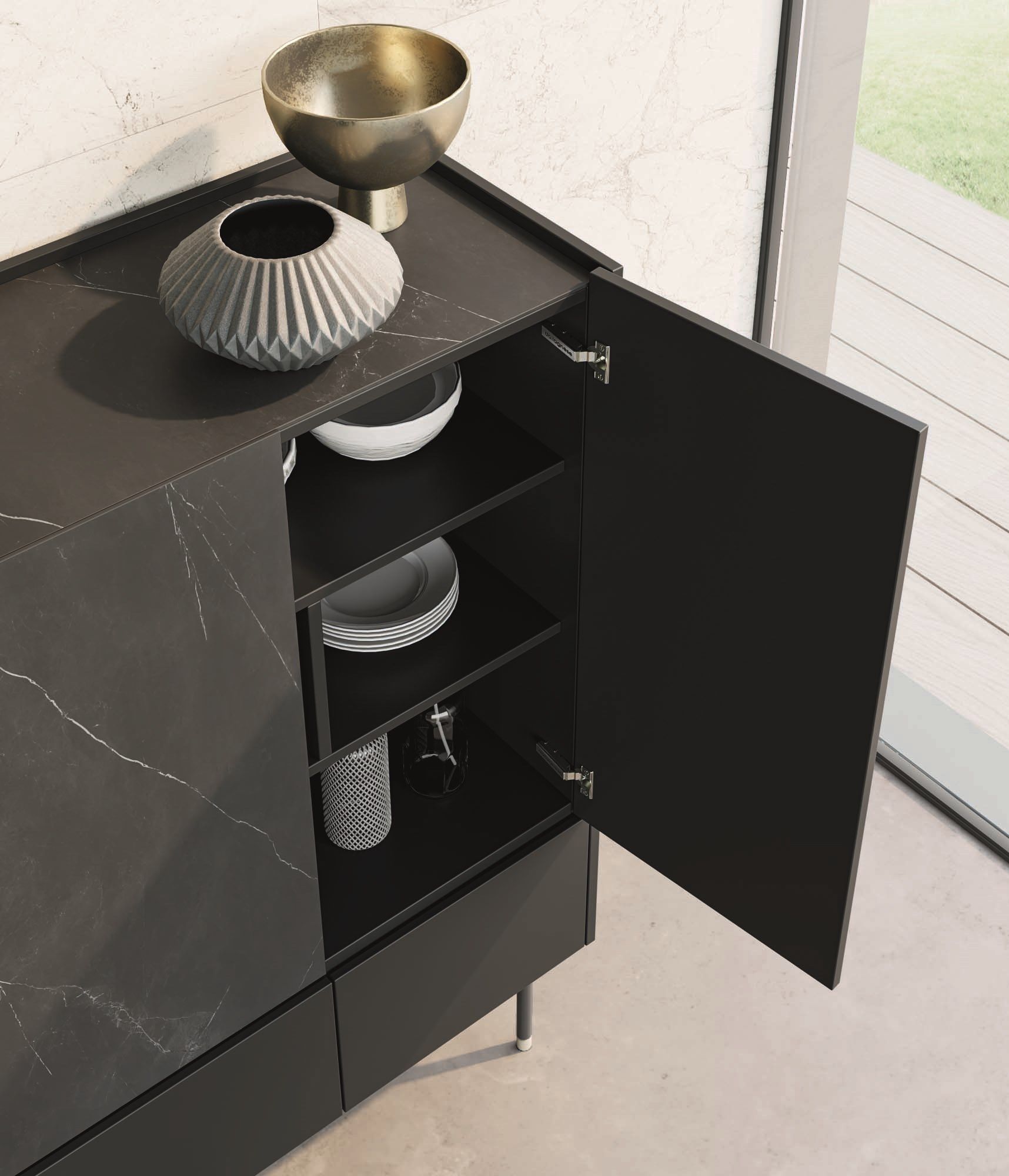 Деревянный шкаф с распашными дверцами Dall'Agnese Wrap ARCH-00121416 - Вид №5