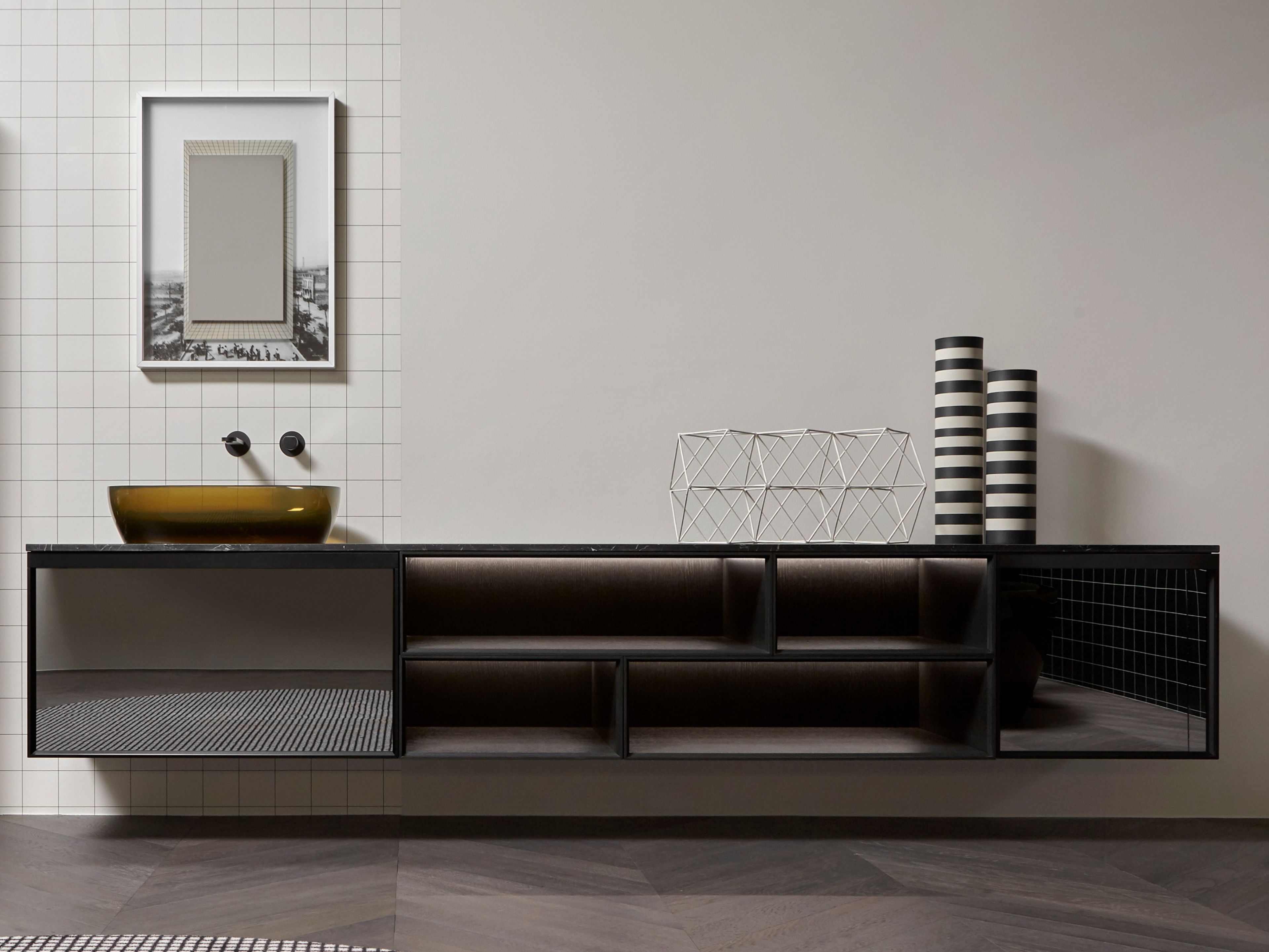 Подвесной умывальник с ящиками Antoniolupi Bemade ARCH-00148538