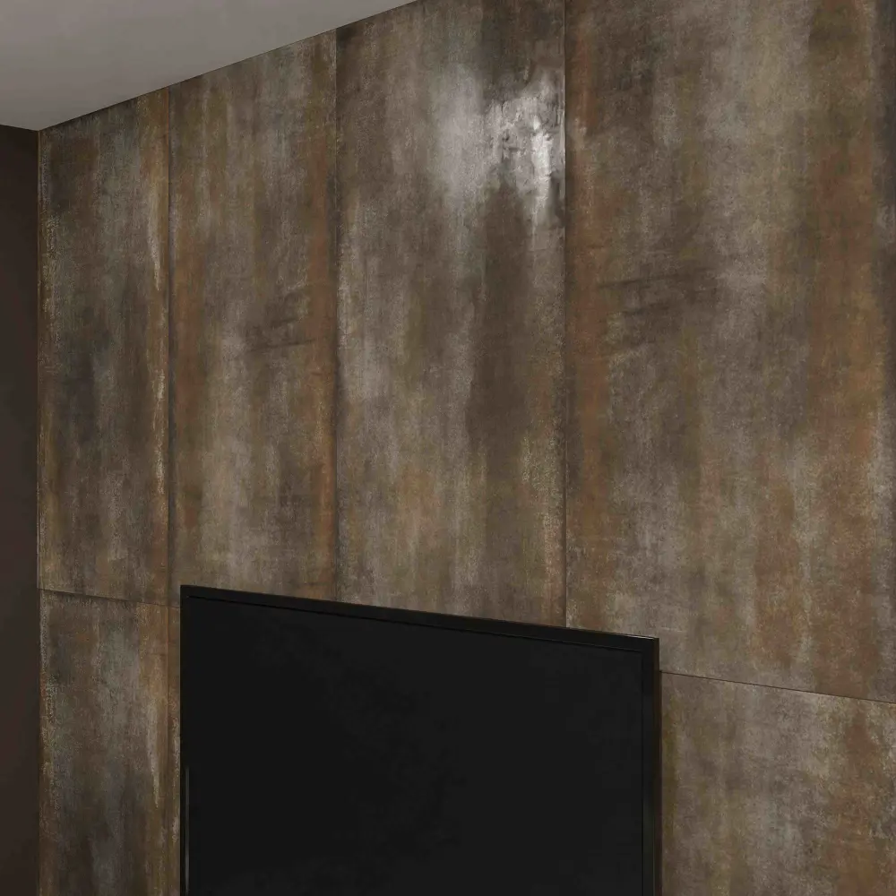 Глазурованный керамогранит Аксима Пасадена 60x120 см 1.44 м² матовый цвет коричневый AXIMA PASADENA STLM-2200851 - Вид №6