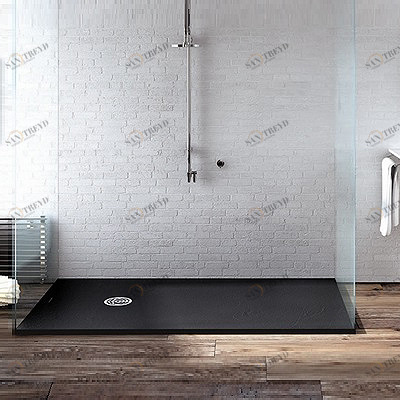 ДУШЕВОЙ ПОДДОН CENTURIA 140X100 СМ SLATE NOX GRAPHITE McBath CENTURIA100