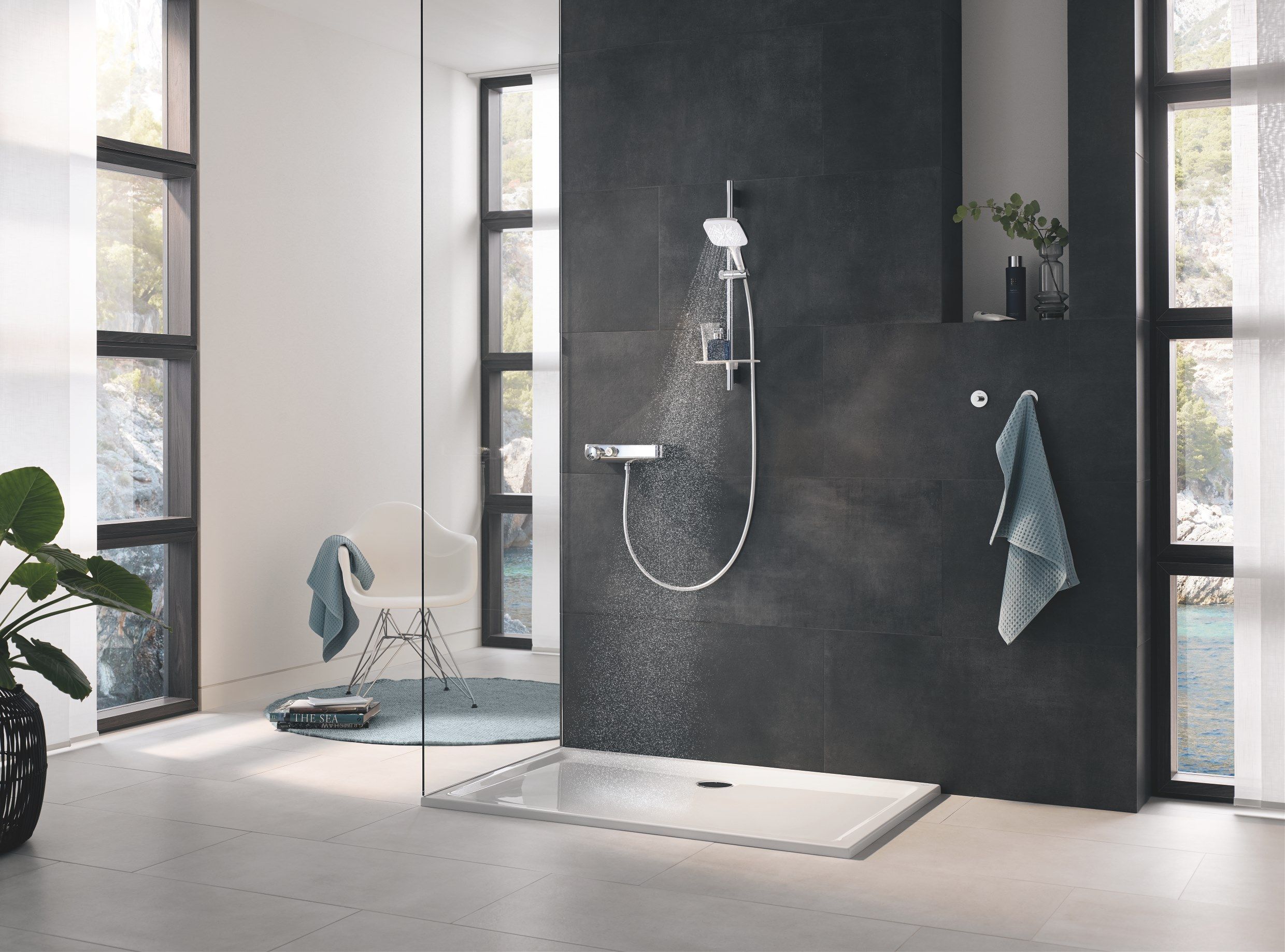 Настенный ручной душ с 3 струями для душа Grohe Rainshower SmartActive ARCH-00121609 - Вид №18