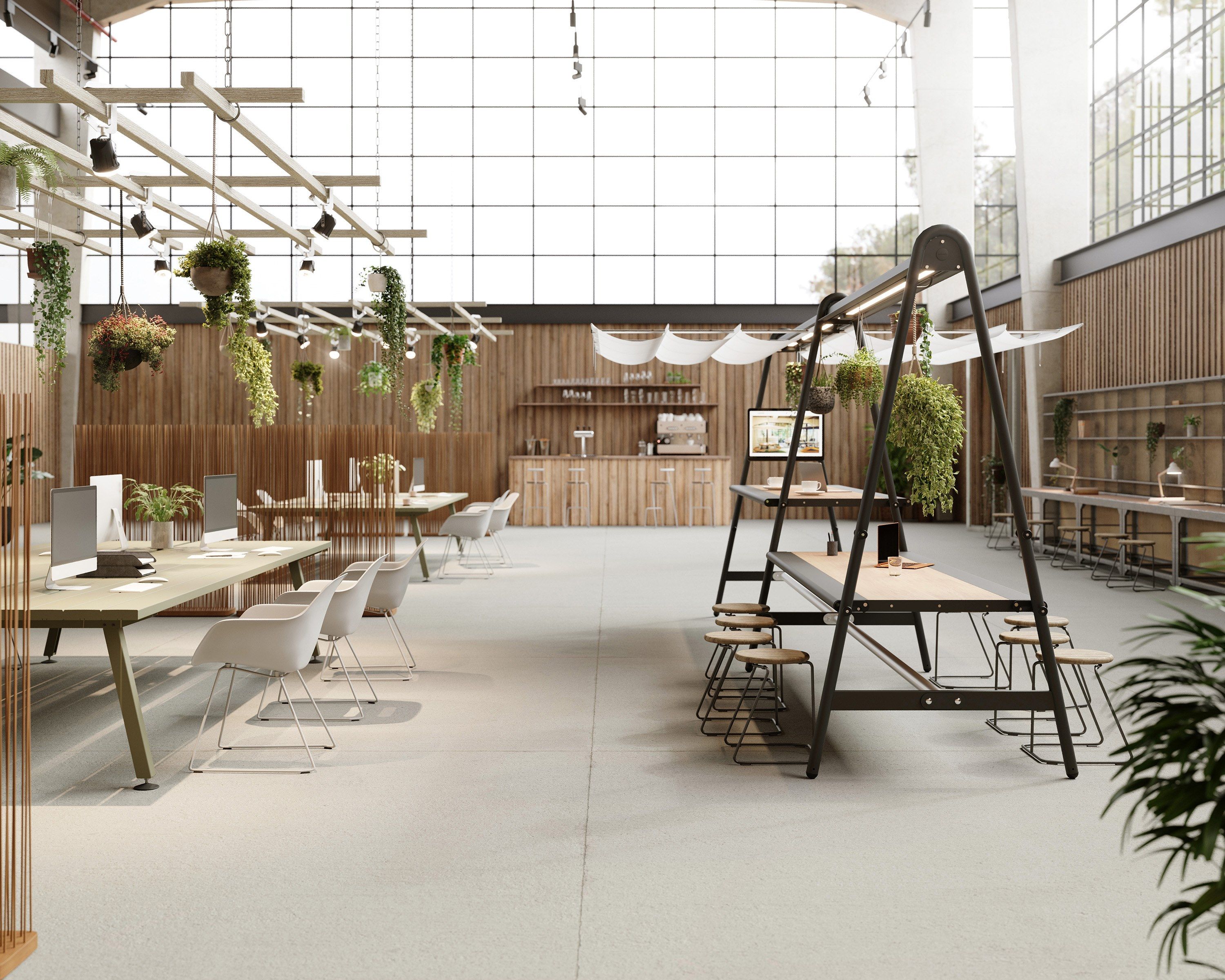 Прямоугольный стол с регулируемой высотой Extremis AMAi ARCH-00080455 - Вид №6