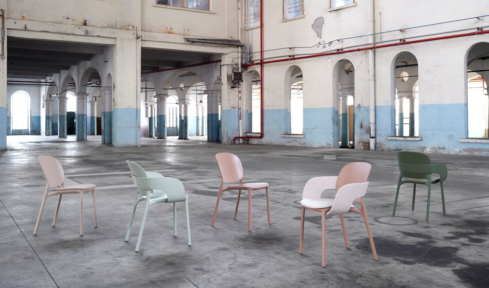 Штабелируемый стул из полипропилена с подлокотниками S-CAB Hug ARCH-00123476 - Вид №16