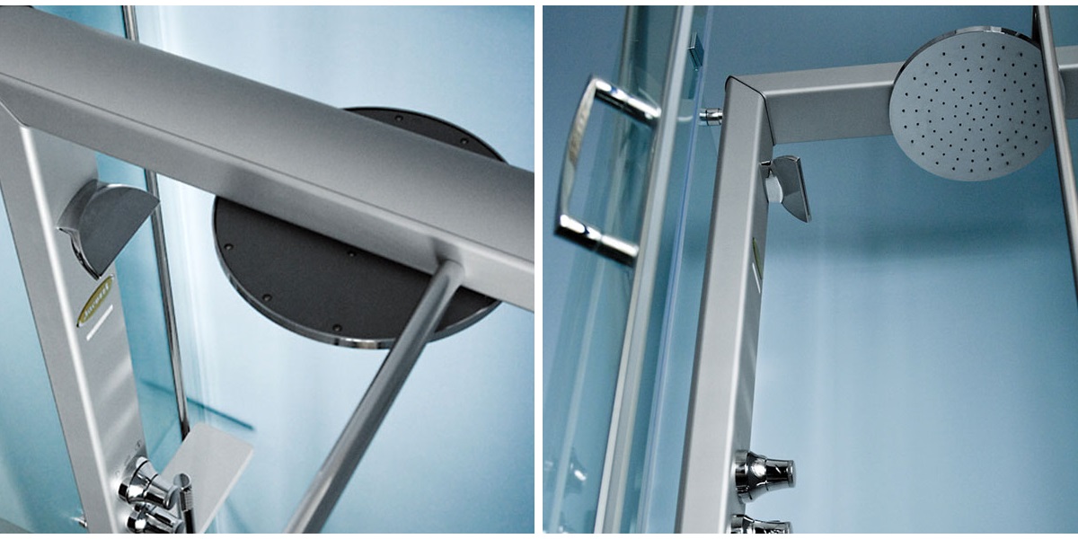 Душевое ограждение с колонной Start Round 9447-10530 Dx Jacuzzi 944710530DX - Вид №1