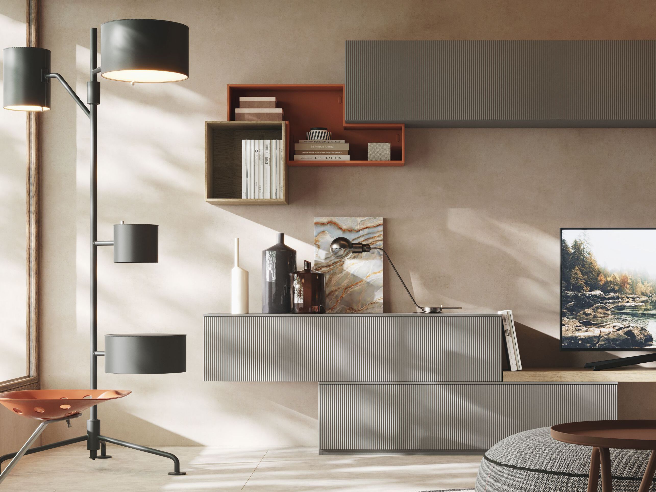 Оборудованная стена Giessegi день за днем ARCH-00122063 - Вид №2