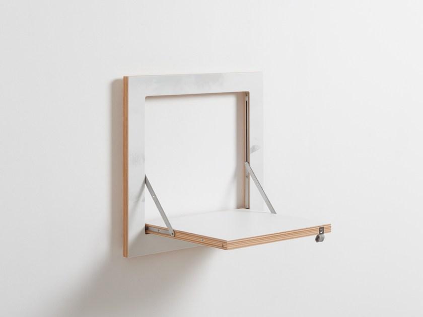 AMBIVALENZ Складная фанерная полка Fläpps shelf 40×40-1 Fl020048 - Вид №3