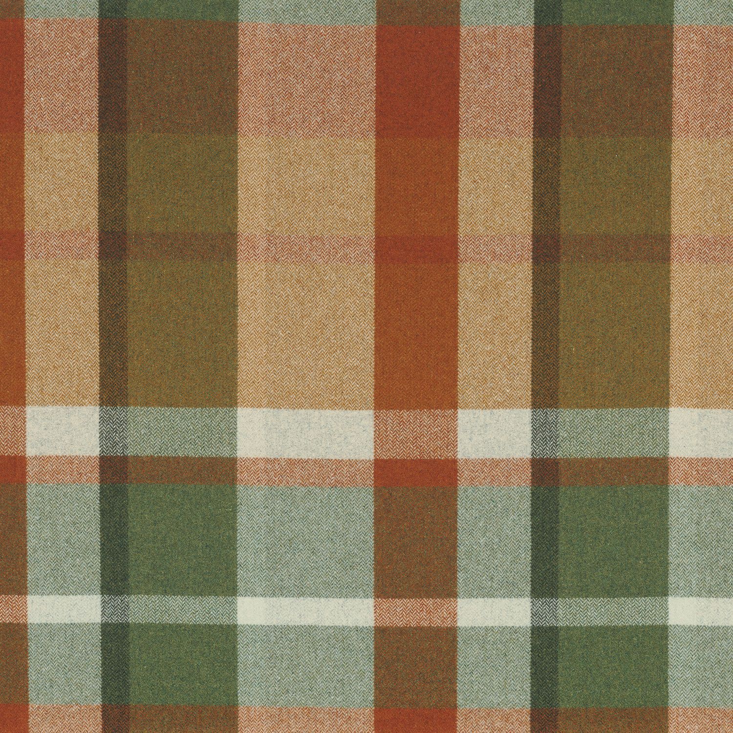 Шерстяная ткань тартан Casamance Vanoise ARCH-00009285 - Вид №6