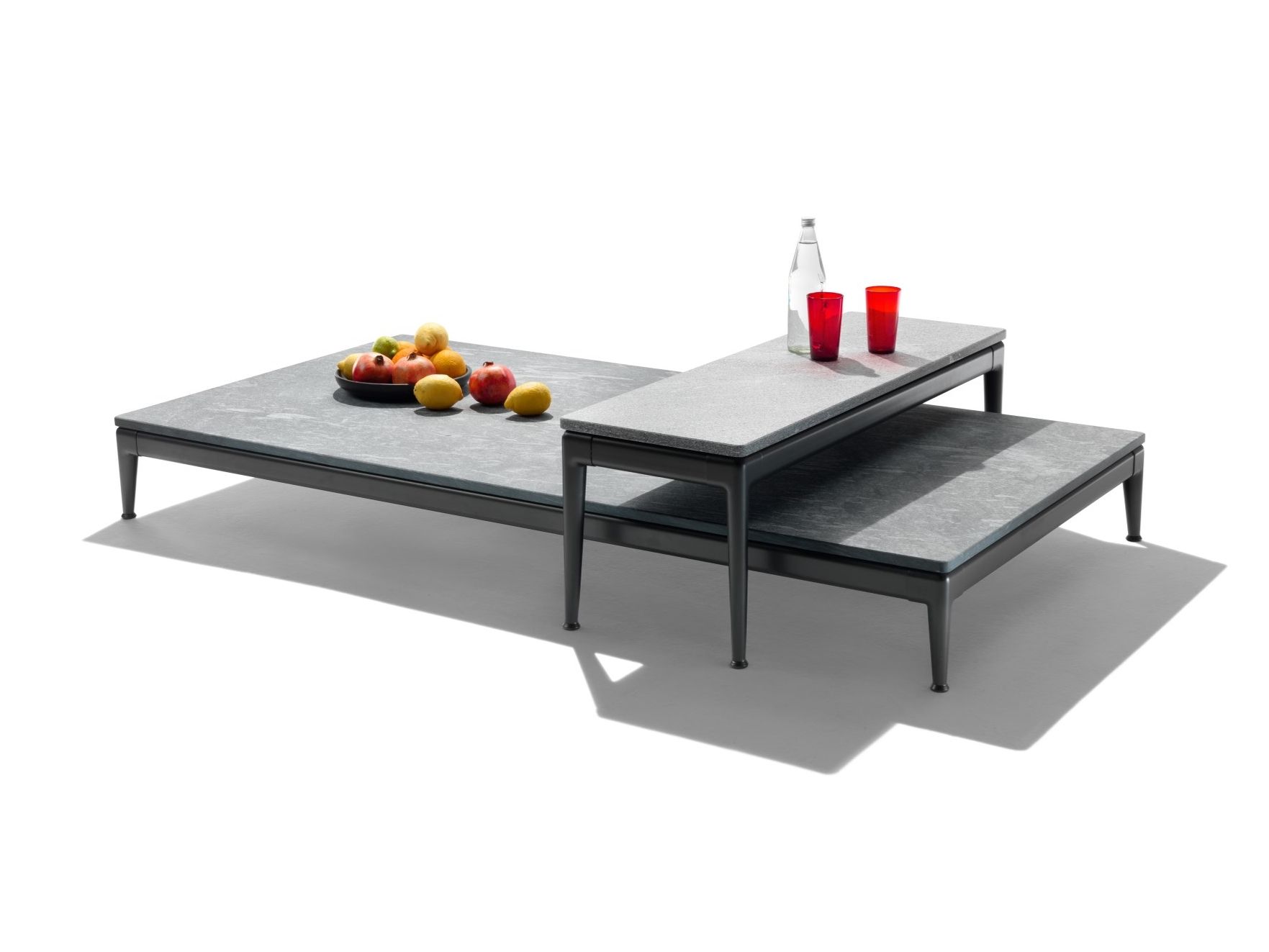 Прямоугольный каменный журнальный столик Flexform Pico Outdoor ARCH-00030245