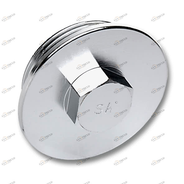 275138C SANHA 751 соед.для шлангов, хром., заглушка 3/8 мм 