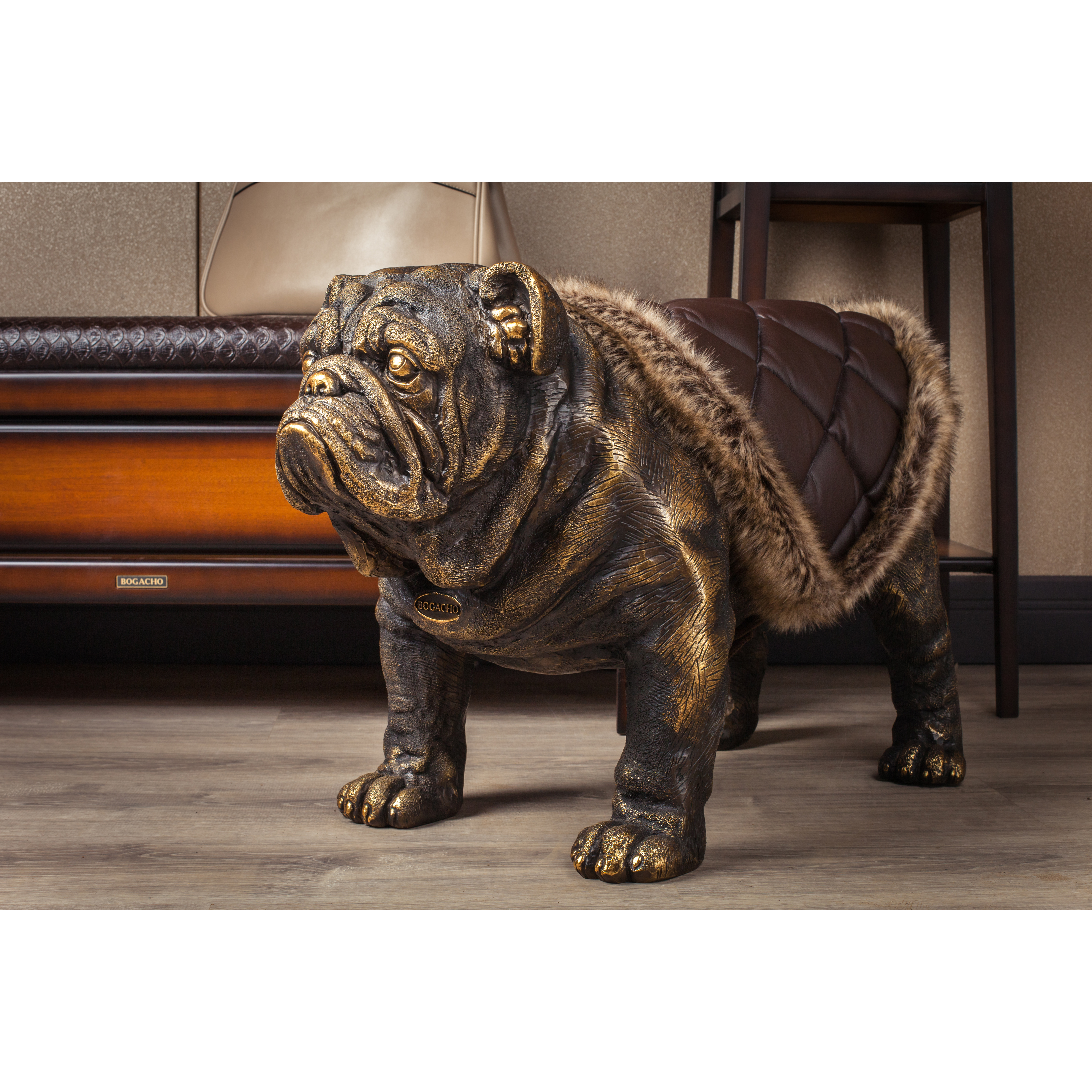 77068 Садовая скульптура Сэр Винстон с накидкой BOGACHO 4627138245231 - Вид №9