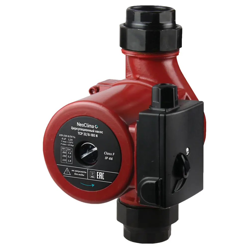 Насос циркуляционный Neoclima 32/8 с гайками, 180 мм 82624891 STLM-2109216 