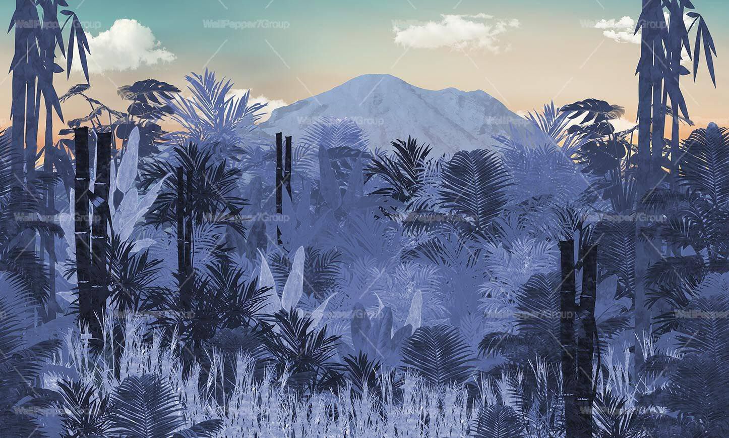 Тропические обои ПВХ бесплатно, ЭКО, моющиеся WallPepper Online SELECTION ARCH-00145378 - Вид №3