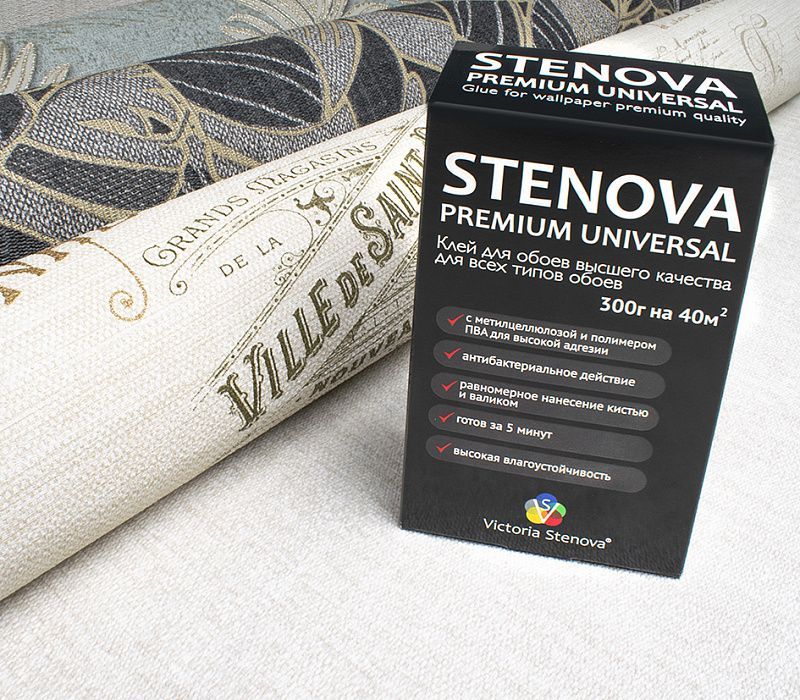 Victoria Stenova 88150/063801975 Клей обойный STENOVA Premium Universal  - Вид №4