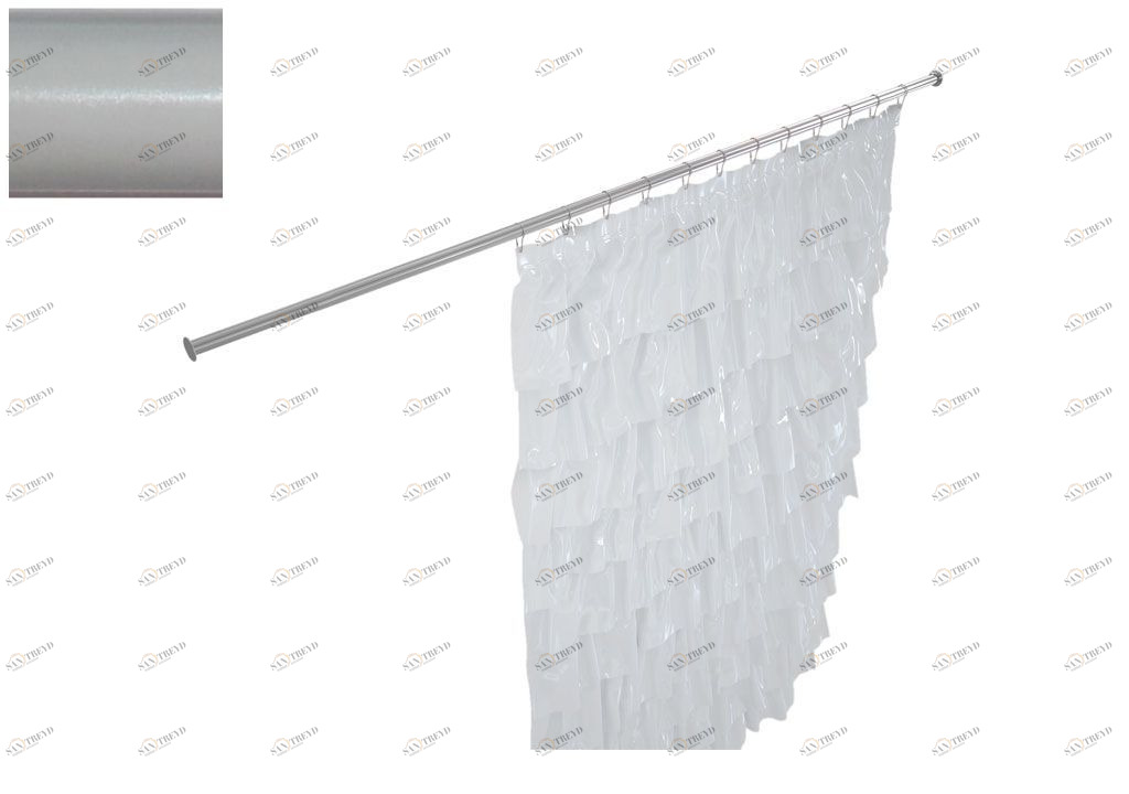 Карниз для ванны Aquanet прямой 140 белый 00241656