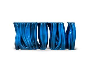 0-041 Монохромный синий буфет Boca Do Lobo