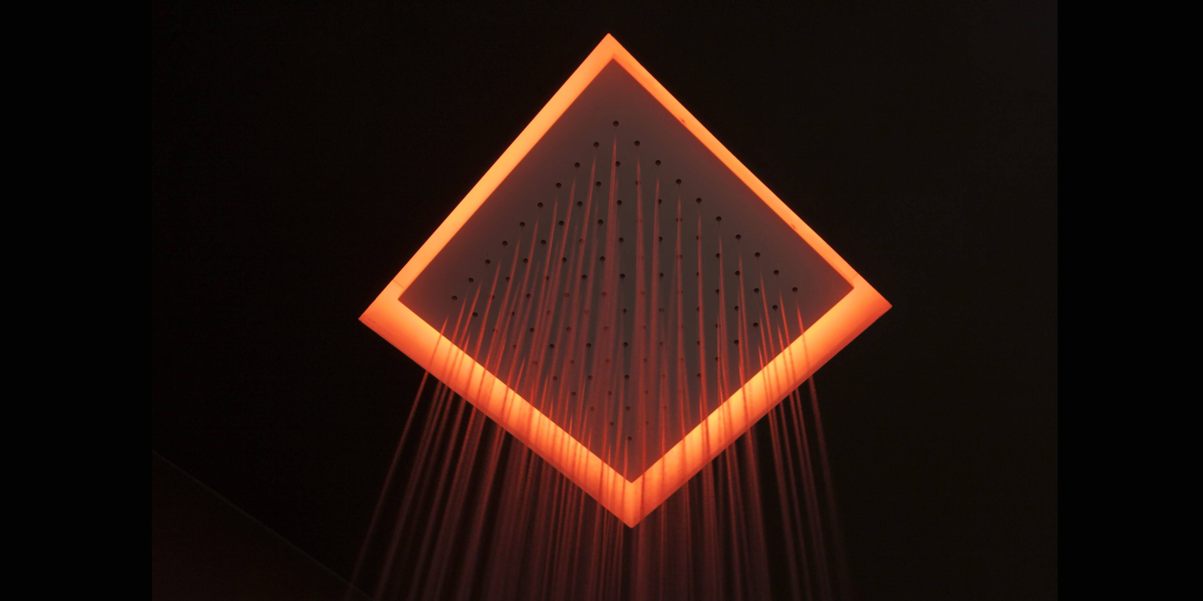 Нержавеющая сталь утопленная душевая головка с хромотерапией Antoniolupi METEO ARCH-00126070 - Вид №1