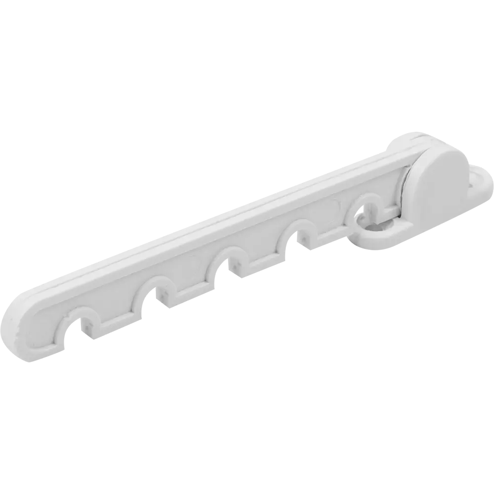 Ограничитель оконный для ПВХ 120 мм пластик цвет белый Santreyd STLM-2084447