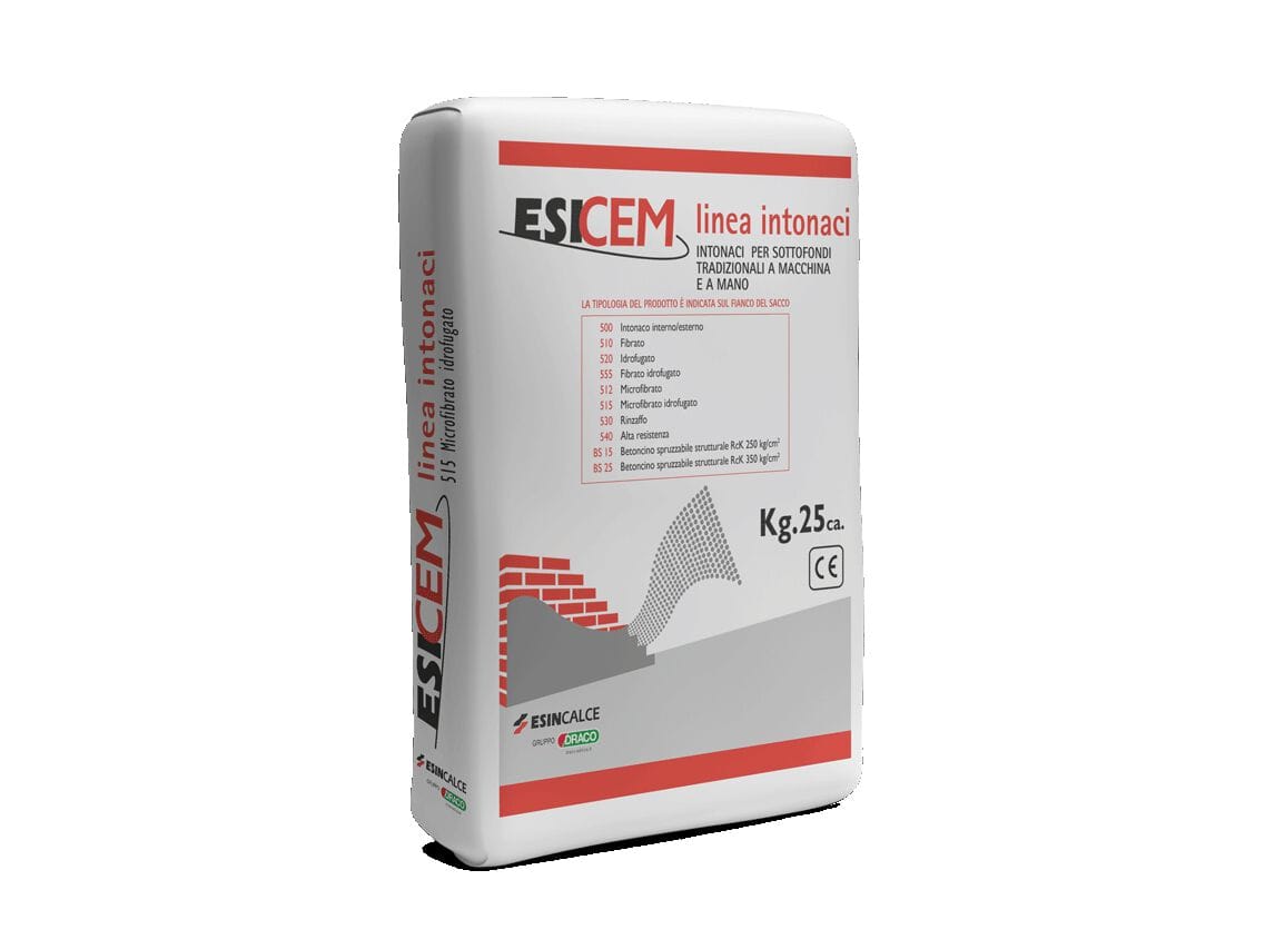 Гидрофугурированная штукатурка из микрофибры ESINCALCE Esicem ARCH-00149992 - Вид №1