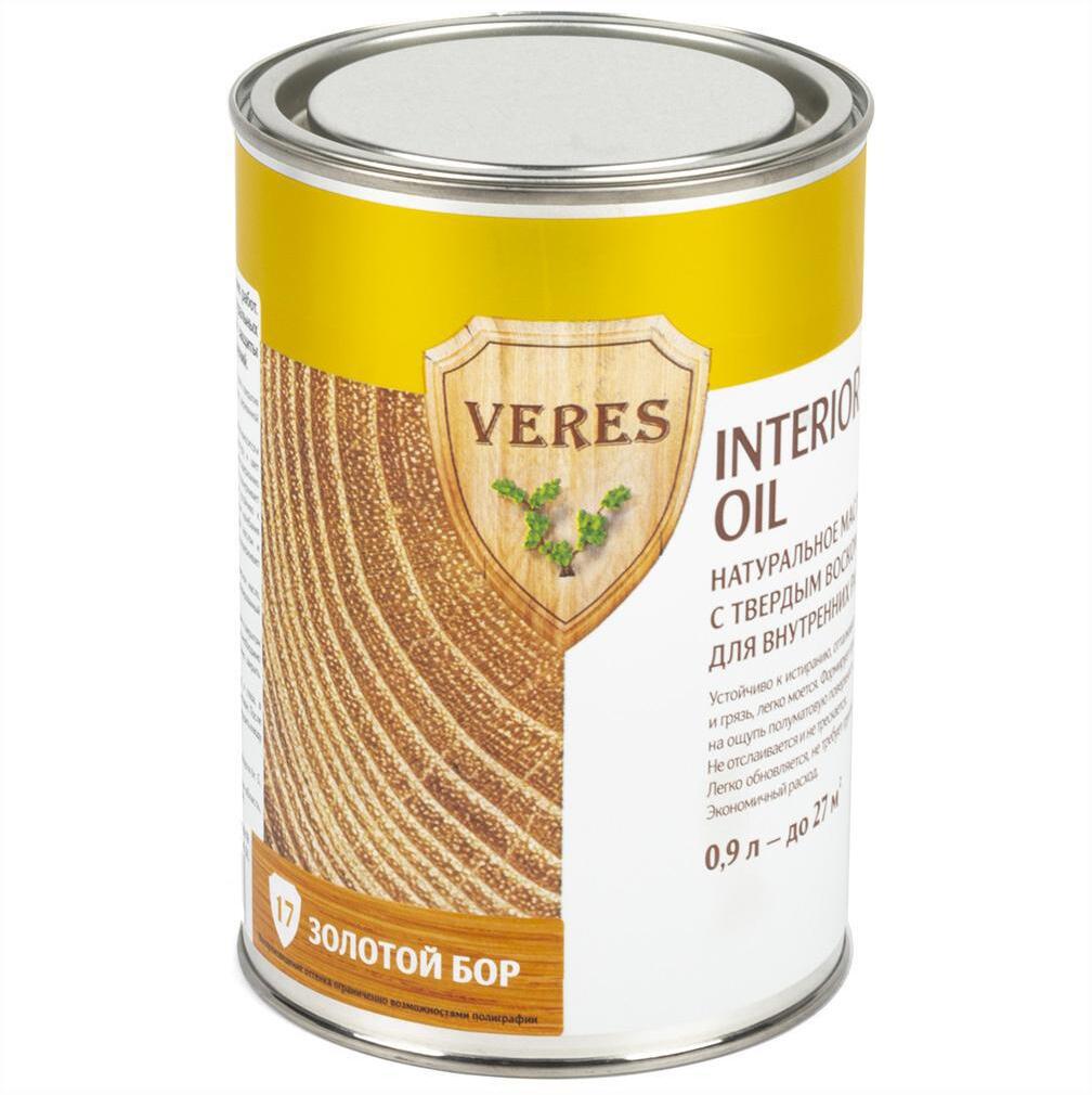 91261217 Масло для внутренних работ 52296 Oil Interior №17 золотой бор 0.9 л STLM-0526007 VERES