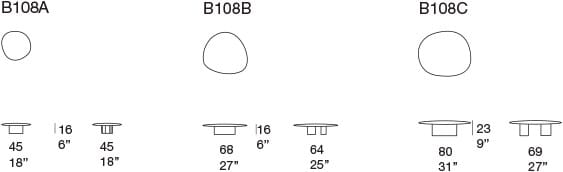 Низкий садовый столик Paola Lenti ISOLE ARCH-00030486 - Вид №3