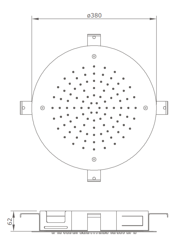 Верхний душ Sanindusa Area 5729111 - Вид №1