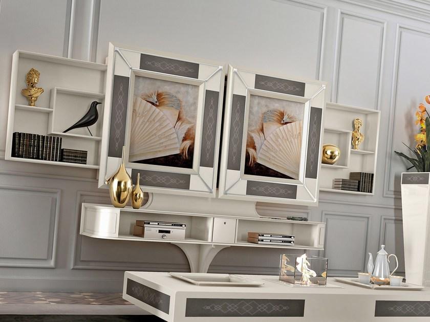 Vismara Design Моторизованная лакированная тумба под ТВ с раздвижными дверцами Desire sun-id-1495325 - Вид №1