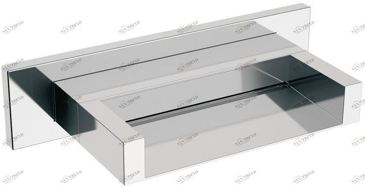 Remer Rubinetterie Настенный излив водопад для умывальника Qubika cascata 91 zc