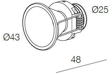 DGA Круглый точечный светильник на потолок sun-id-1467175 - Вид №3