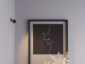 Круглый настенный светодиодный прожектор