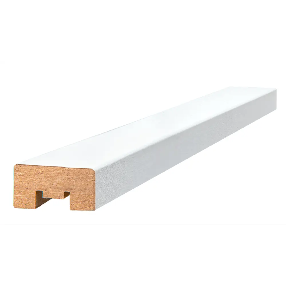 PORTIKA Декоративная рейка МДФ белая для современного интерьера 85314195 STLM-1457344