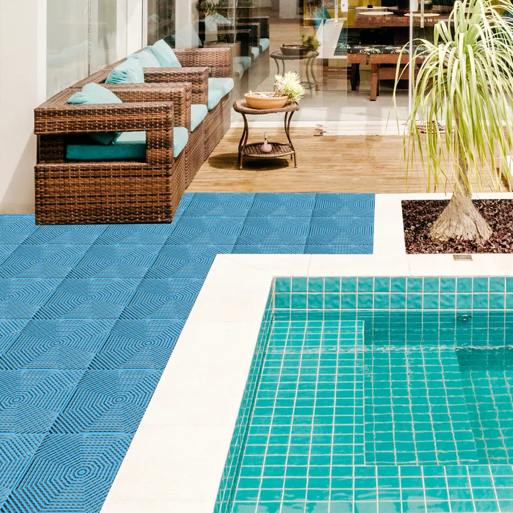 Модульная плитка Helex для бассейна 40×40 см голубая 85324750 STLM-0061434 - Вид №6